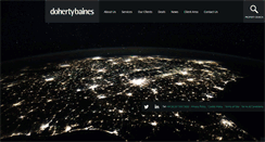 Desktop Screenshot of dohertybaines.com